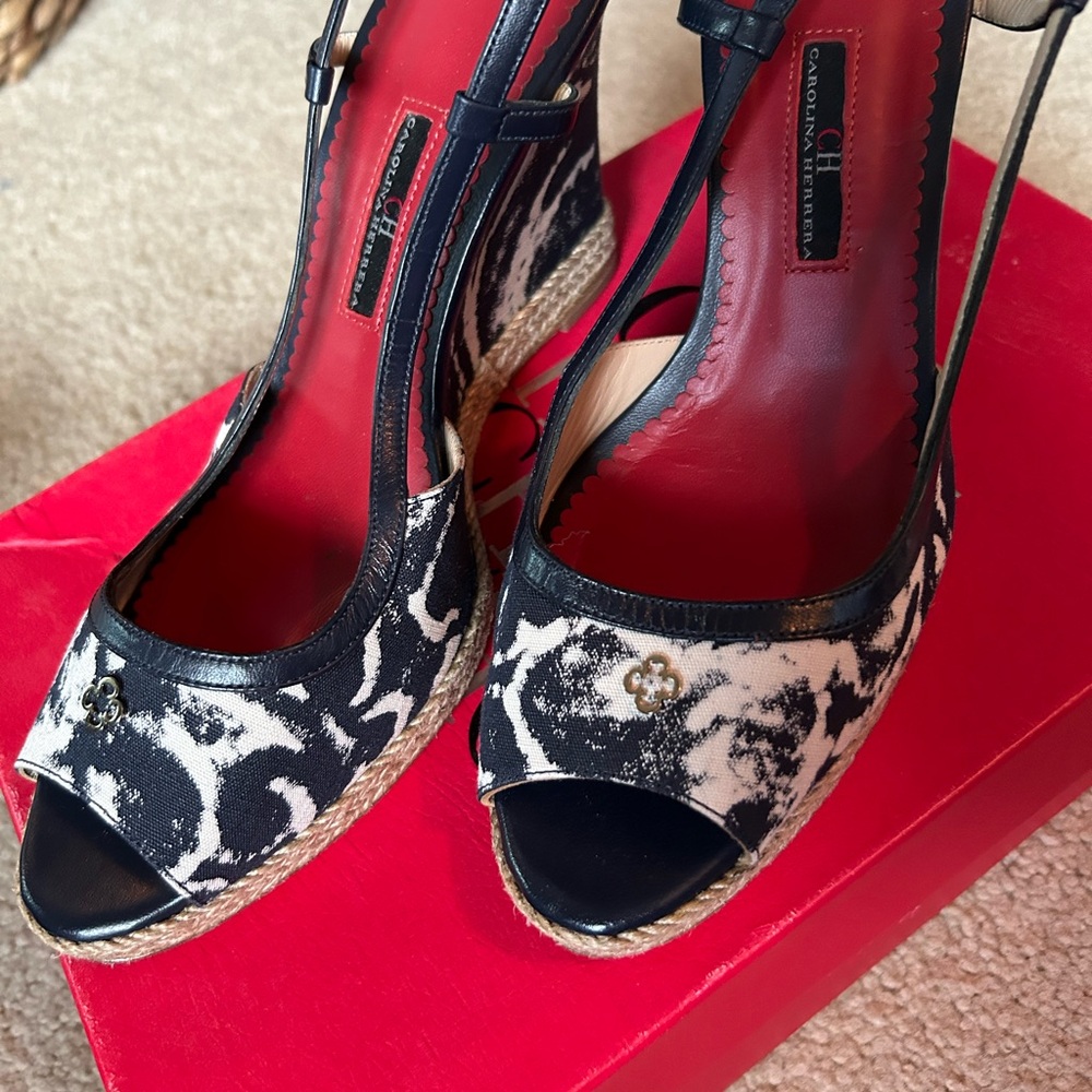 Carolina Herrera Cloth Sandal